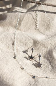 PENDIENTES EAR CUFF DOUBLE STAR SILVER – ELEGANT COLLECTION (7)